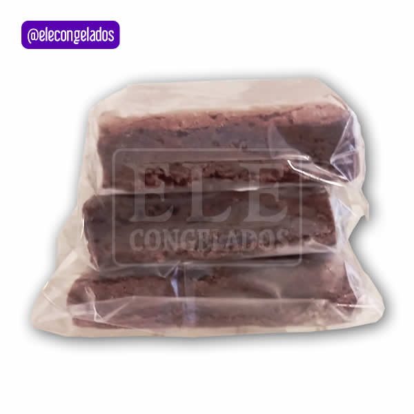 Brownie de chocolate individual sin toppings