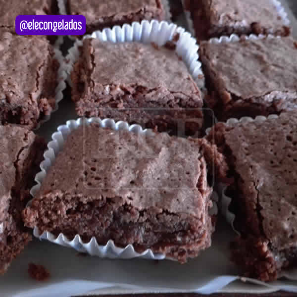 Brownies de chocolate, mesa dulce