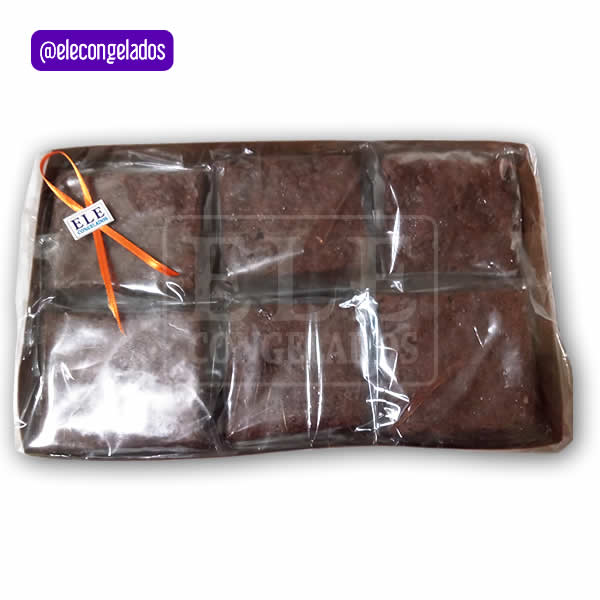 Brownies de chocolate, pack 12 unidades