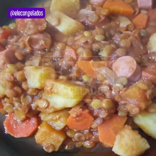 Guiso de lentejas